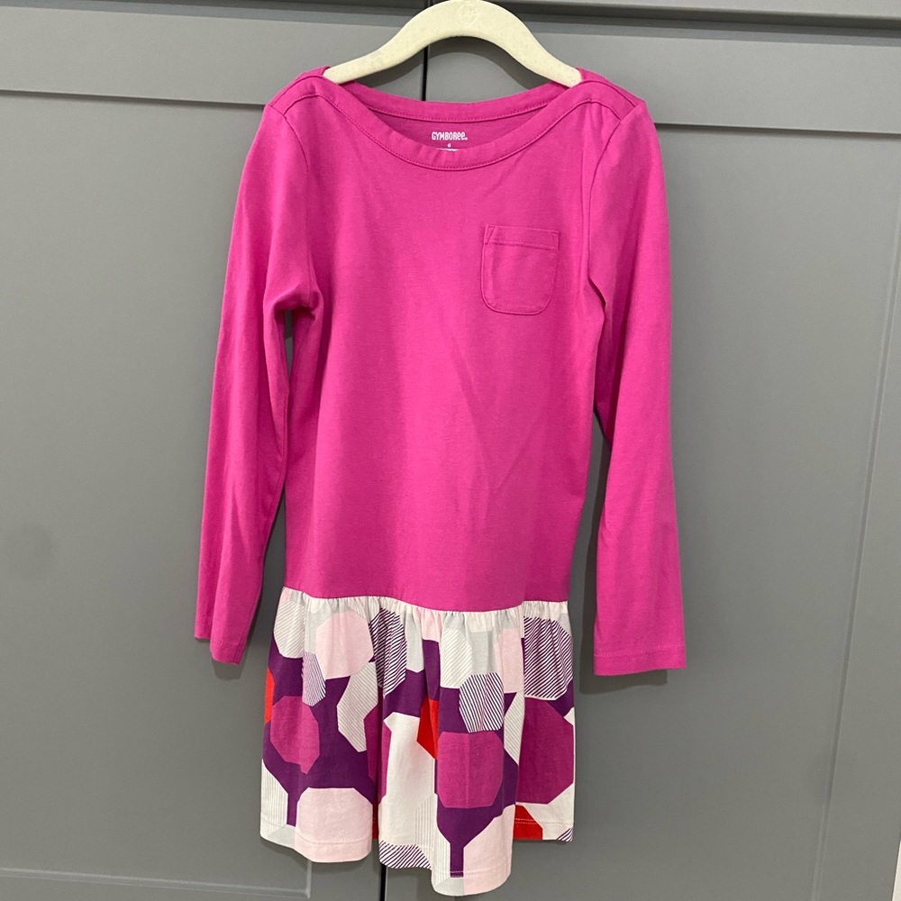 Gymboree - girls fuchsia dress